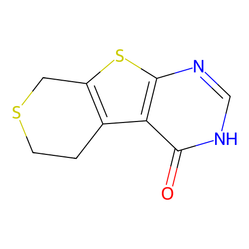 8,11-Dithia-4,6-diazatricyclo(7.4.0.0,2,7)trideca-1(9),2(7),5-trien-3-one structure