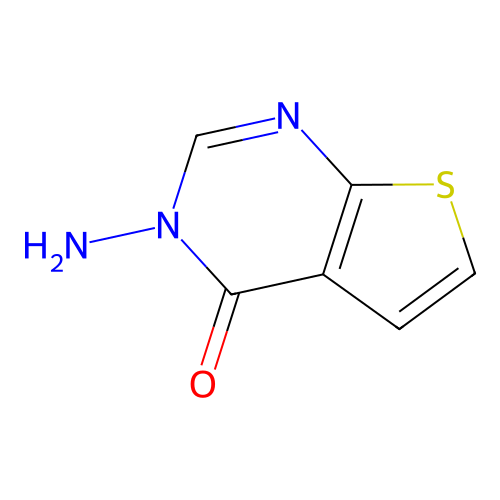 3-amino-3H,4H-thieno[2,3-d]pyrimidin-4-one structure