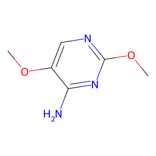 4-Pyrimidinamine, 2,5-dimethoxy- structure