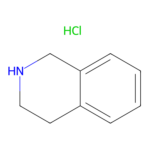 1,2,3,4-Tetrahydroisoquinoline Hydrochloride structure