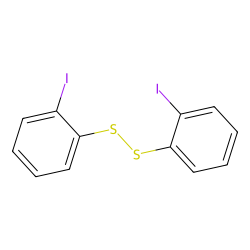 2-Iodophenyl disulfide structure
