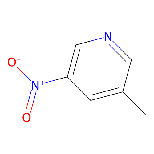 3-Methyl-5-nitropyridine structure