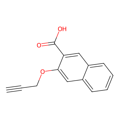 3-(Prop-2-yn-1-yloxy)-2-naphthoic acid structure