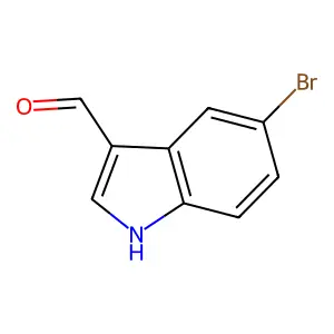 5-溴吲哚-3-甲醛 structure