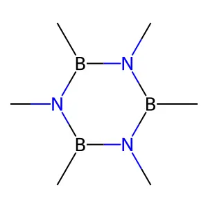 Borazine, hexamethyl- structure