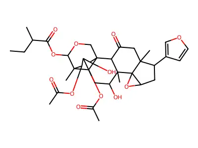 Meliatoxin A1 structure
