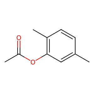 Phenol, 2,5-dimethyl-, 1-acetate structure