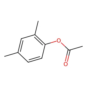 2,4-Dimethylphenyl acetate structure