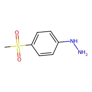 4-(Methylsulphonyl)phenylhydrazine structure