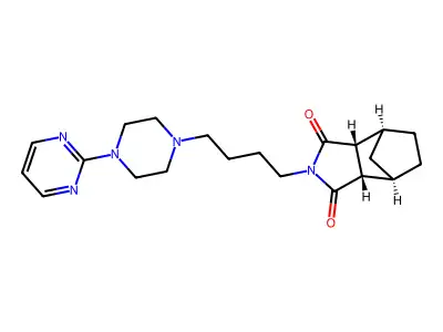 坦度螺酮 structure