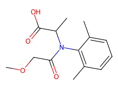 (S)-甲霜灵酸 structure