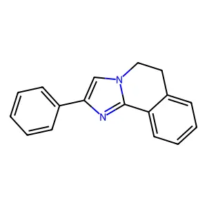 Imidazo(2,1-a)isoquinoline, 5,6-dihydro-2-phenyl- structure