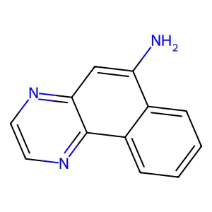 Benzo(f)quinoxalin-6-amine structure