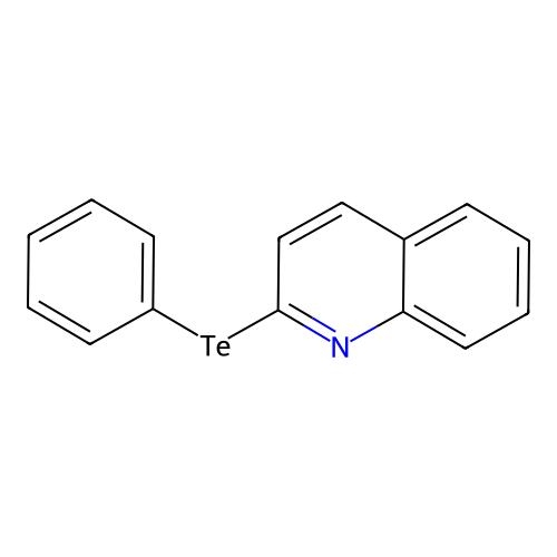 Quinoline, 2-(phenyltelluro)- structure
