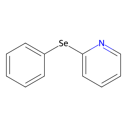 Pyridine, 2-(phenylseleno)- structure