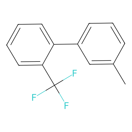 3-Methyl-2'-(trifluoromethyl)-1,1'-biphenyl structure