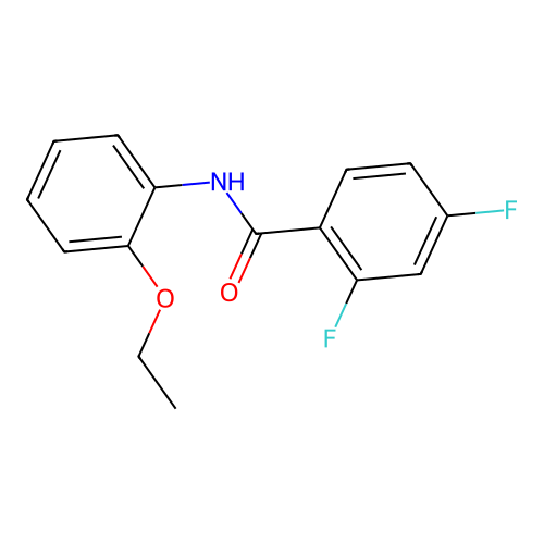 N-(2-ethoxyphenyl)-2,4-difluorobenzamide structure
