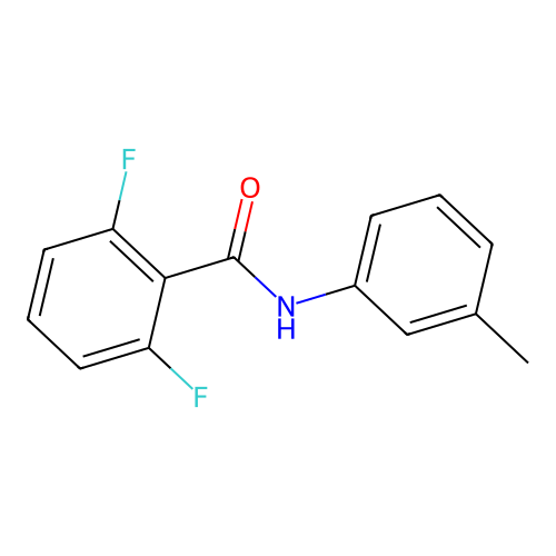 2,6-difluoro-N-(3-methylphenyl)benzamide structure