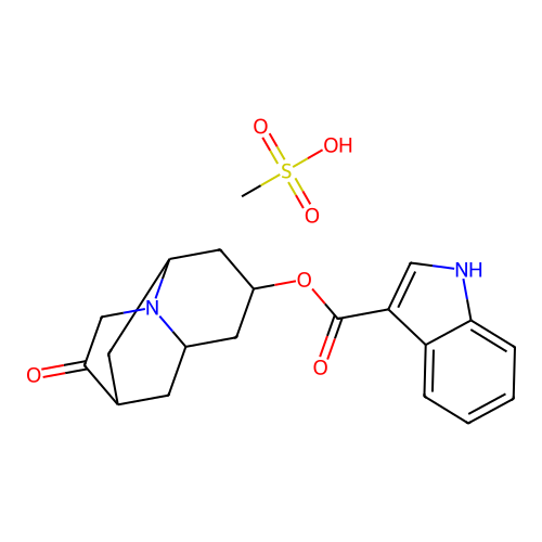 Anzemet hydrate structure
