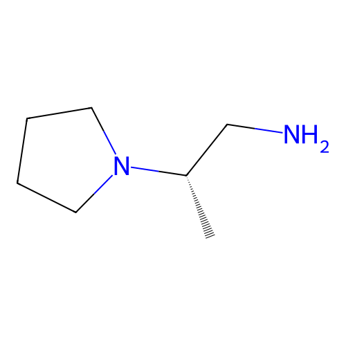 (2s)-2-(Pyrrolidin-1-yl)propan-1-amine structure