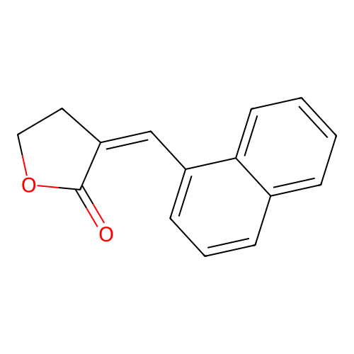 3-(Naphthalen-1-ylmethylidene)oxolan-2-one structure