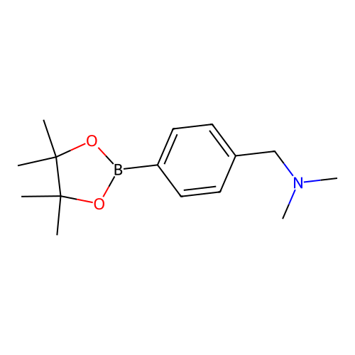 4-((N,N-Dimethylamino)methyl)phenylboronic acid pinacol ester structure