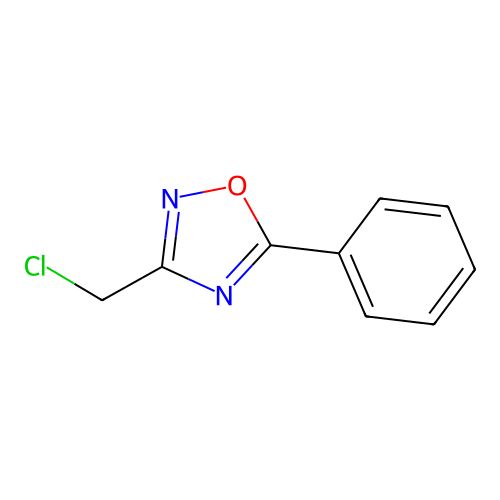 3-(Chloromethyl)-5-phenyl-1,2,4-oxadiazole structure