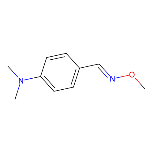 Benzaldehyde, 4-(dimethylamino)-, O-methyloxime structure