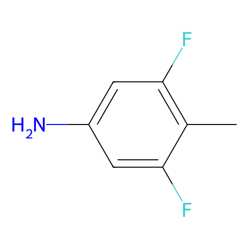 3,5-Difluoro-4-methylaniline structure