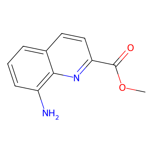 Methyl 8-aminoquinoline-2-carboxylate structure