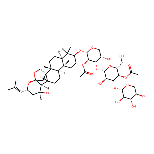 Colubrinoside structure