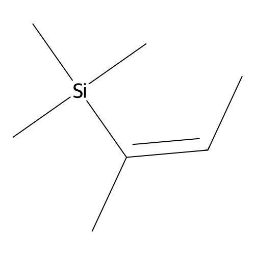 Poly(1-trimethylsilyl-1-propyne) structure