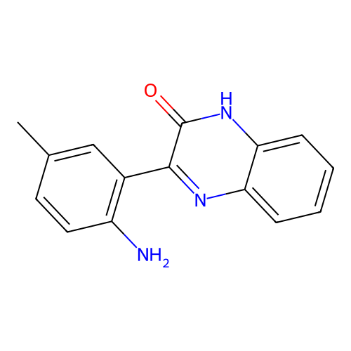3-(2-amino-5-methylphenyl)quinoxalin-2(1H)-one structure