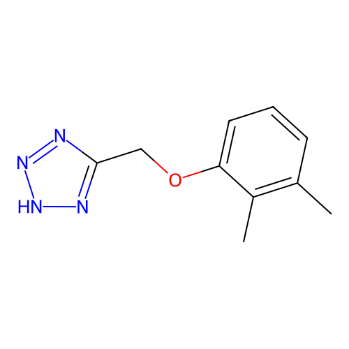 5-((2,3-dimethylphenoxy)methyl)-1H-tetrazole structure