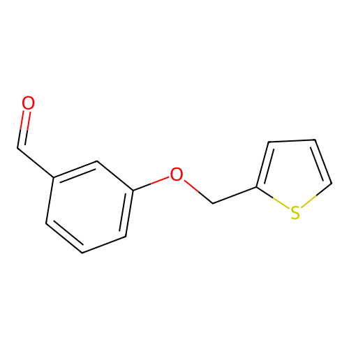 3-(Thiophen-2-ylmethoxy)-benzaldehyde structure