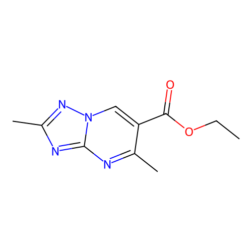 Ethyl 2,5-dimethyl-[1,2,4]triazolo[1,5-a]pyrimidine-6-carboxylate structure
