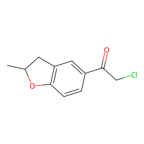 2-Chloro-1-(2-methyl-2,3-dihydro-benzofuran-5-yl)-ethanone structure