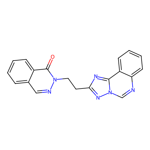 2-(2-([1,2,4]triazolo[1,5-c]quinazolin-2-yl)ethyl)phthalazin-1(2H)-one structure