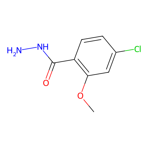 4-Chloro-2-methoxybenzohydrazide structure