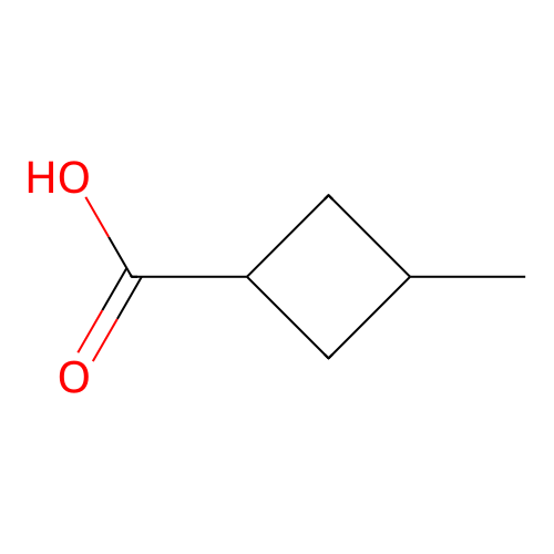 Cyclobutanecarboxylic acid, 3-methyl- structure