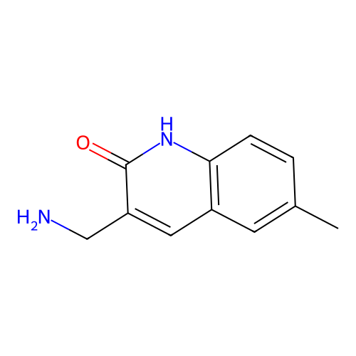 3-(Aminomethyl)-6-methylquinolin-2-ol structure
