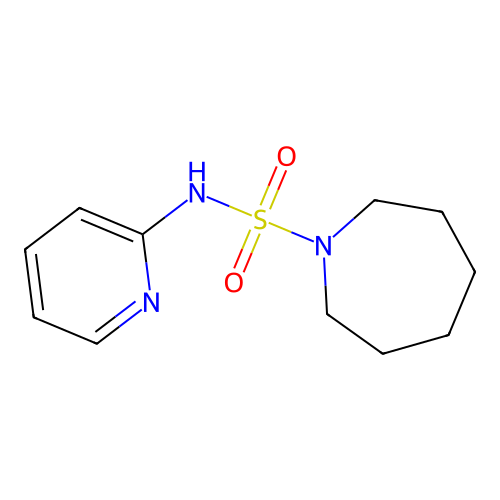 N-pyridin-2-ylazepane-1-sulfonamide structure
