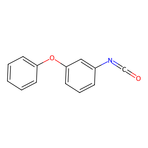 1-Isocyanato-3-phenoxybenzene structure