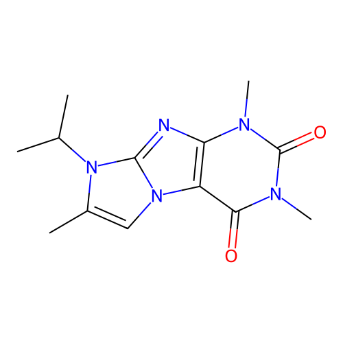 2,4,7-Trimethyl-6-propan-2-ylpurino[7,8-a]imidazole-1,3-dione structure