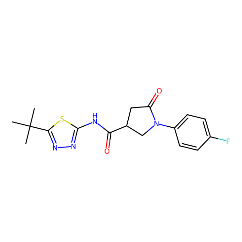 C17H19FN4O2S structure