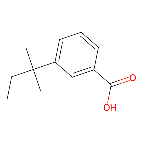 3-Tert-pentylbenzoic acid structure