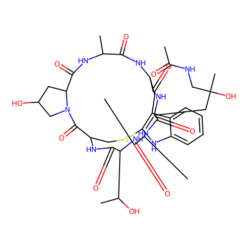 N(sup delta)-Acetyl-delta-aminophalloin [German] structure
