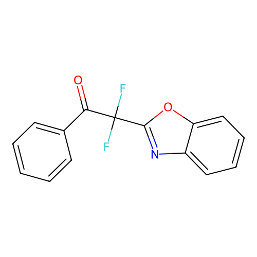 Ethanone, 2-(2-benzoxazolyl)-2,2-difluoro-1-phenyl- structure