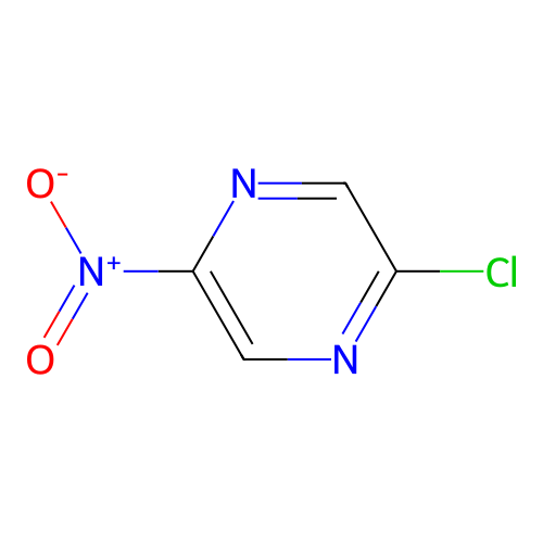 2-Chloro-5-nitropyrazine structure