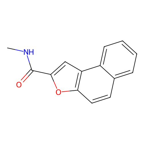 N-methylnaphtho[2,1-b]furan-2-carboxamide structure